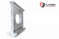 J-Plate Aluminum Extruded Tie-Down (Compatible with Reitnouer Trailers) - Flatbed Equipment Inc