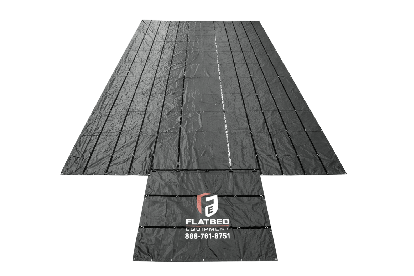 Lumber Tarp 20' x 27' 18oz Ripstop 6' Drop Heavy Duty Flatbed - Flatbed Equipment Inc