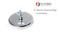 Magnet Holder for Flags Heavy Duty - Flatbed Equipment Inc