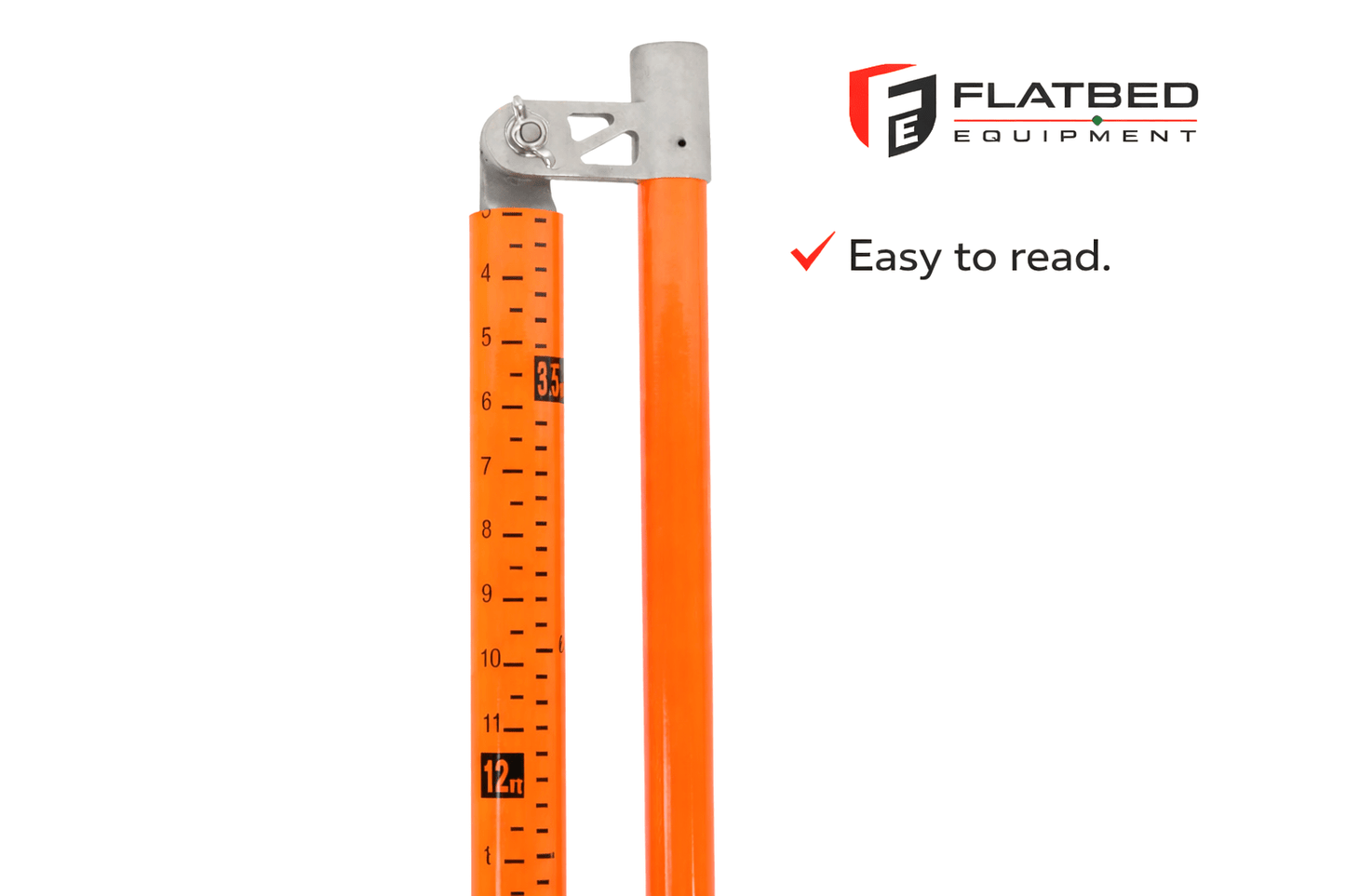 Measuring Stick 20 ft Heavy Duty - Flatbed Equipment Inc