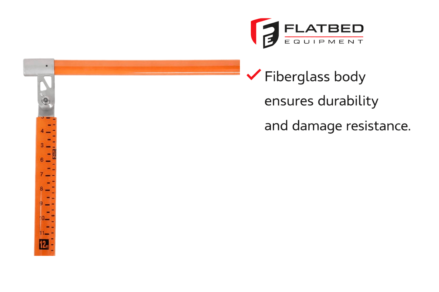 Measuring Stick 20 ft Heavy Duty - Flatbed Equipment Inc