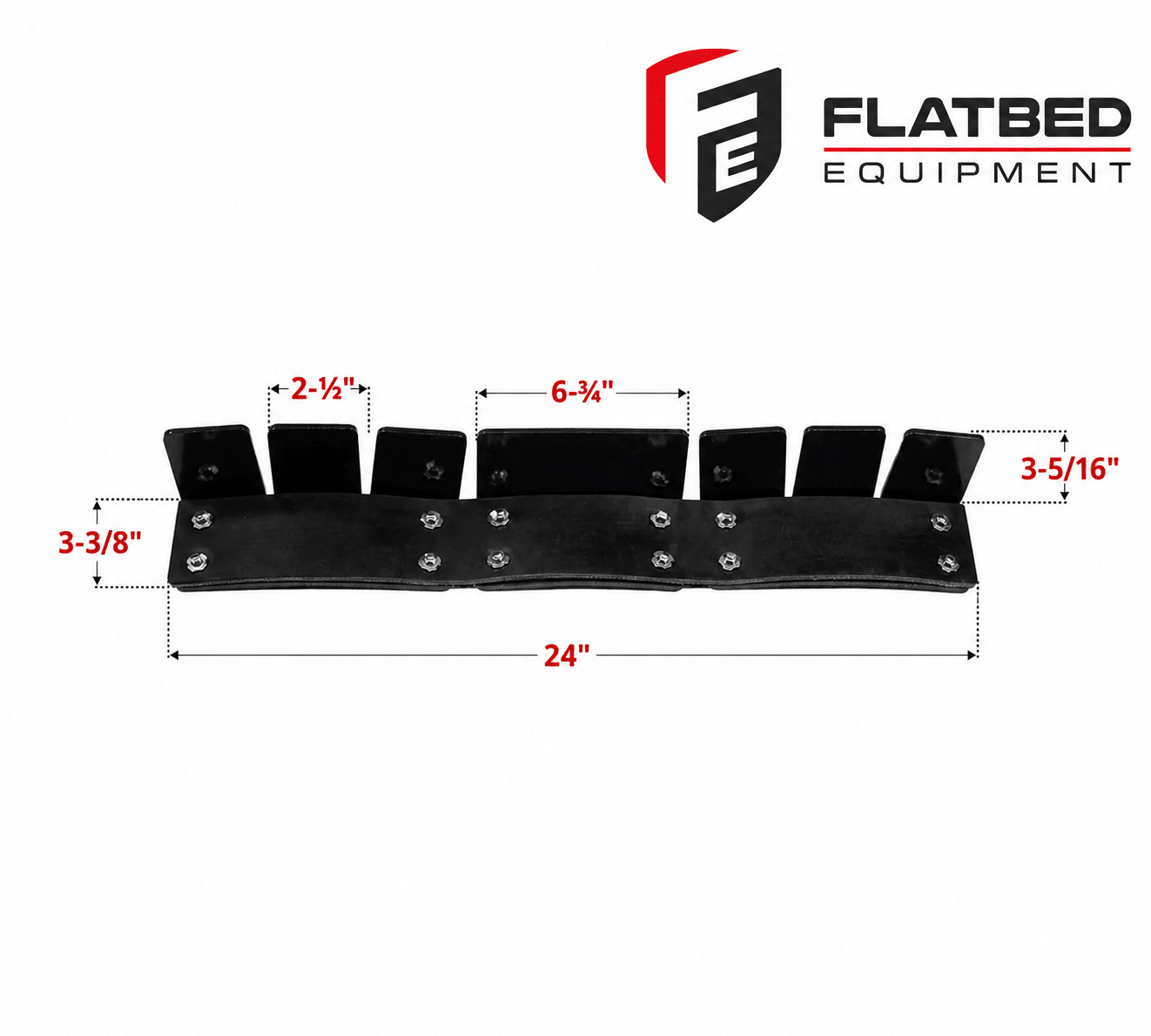 Metal Coil Protector w/ Rubber Heavy Duty - Flatbed Equipment Inc