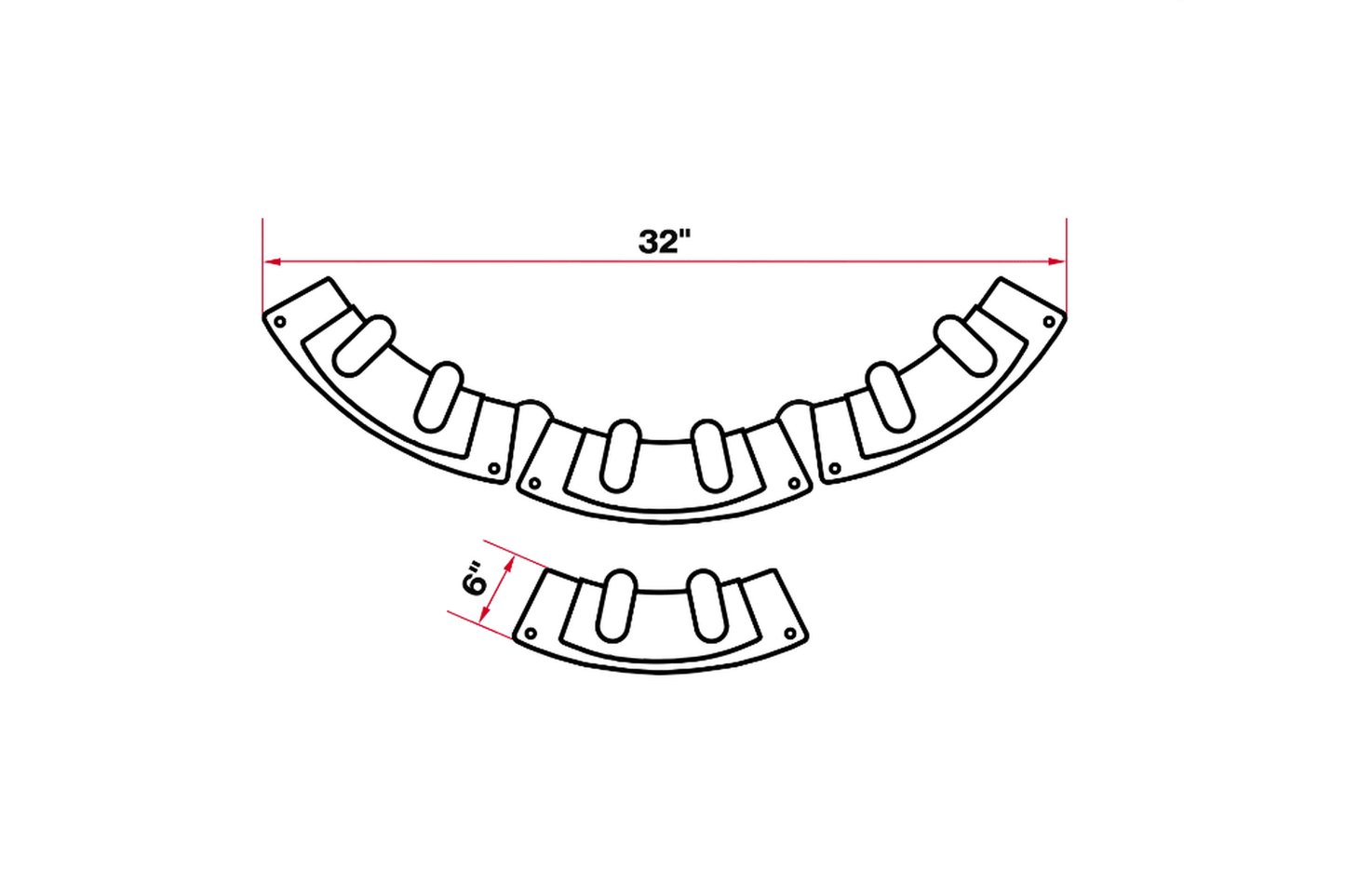 Metal Coil Protector w/ Rubber Heavy Duty - Flatbed Equipment Inc