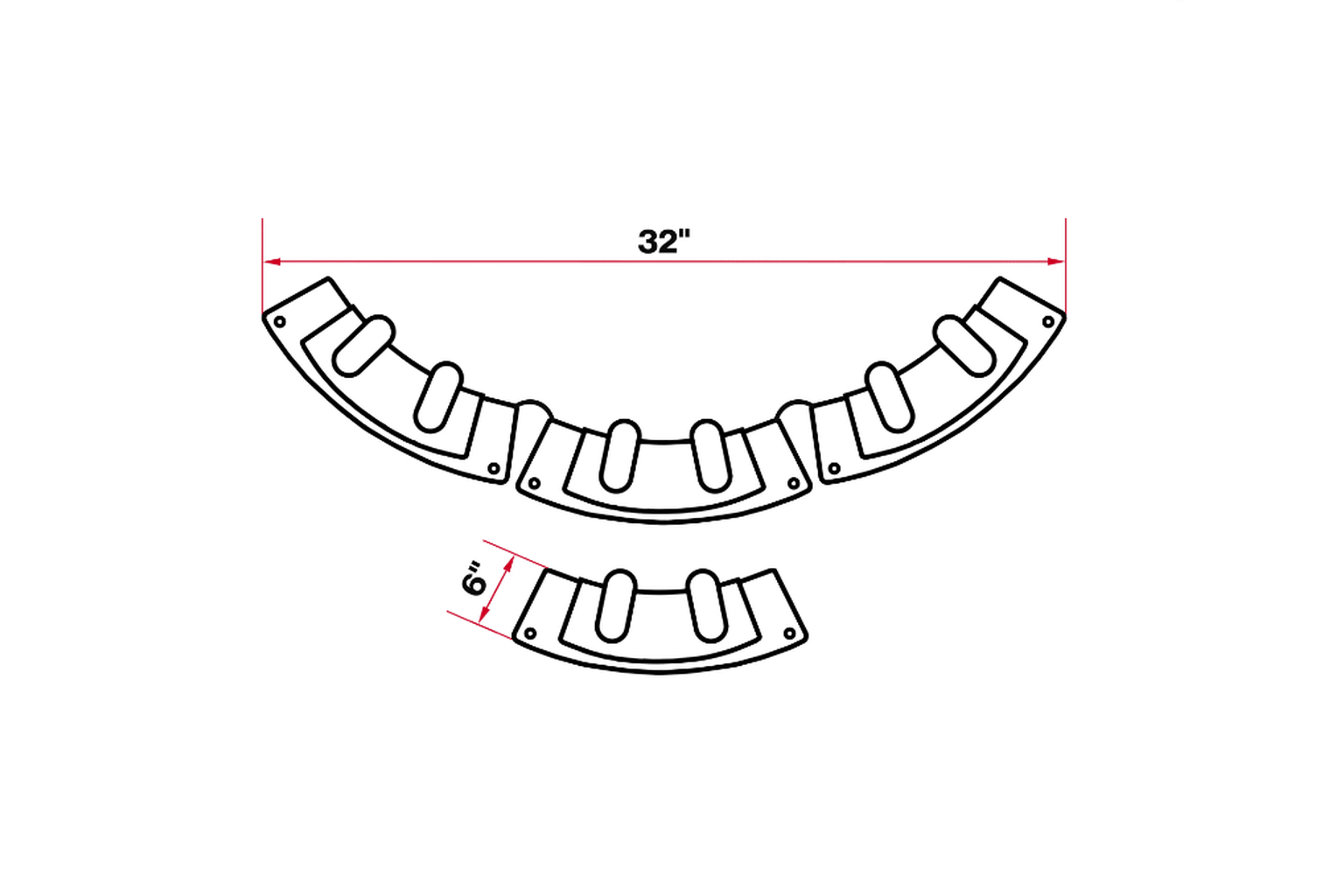 Metal Coil Protector w/ Rubber Heavy Duty - Flatbed Equipment Inc