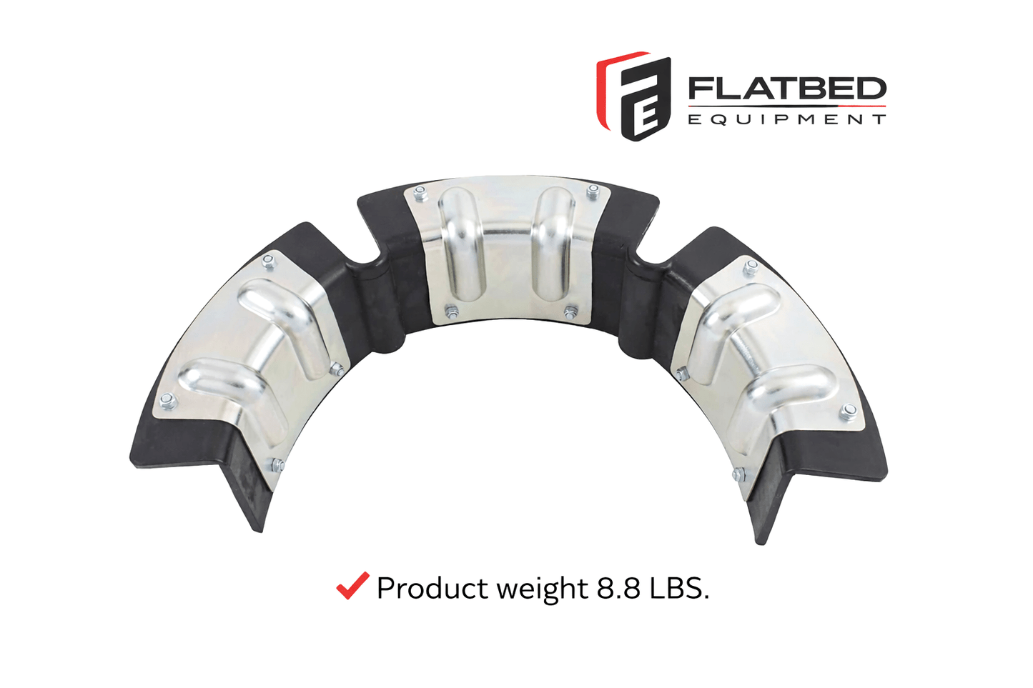 Metal Coil Protector w/ Rubber Heavy Duty - Flatbed Equipment Inc