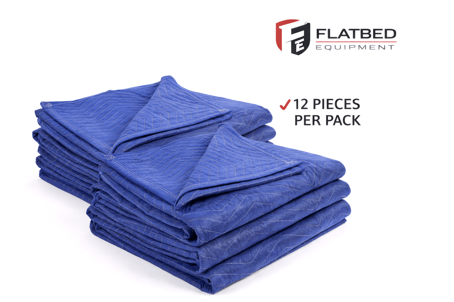 Moving Blanket 72" x 80" Premium Woven Heavy Duty - Flatbed Equipment Inc
