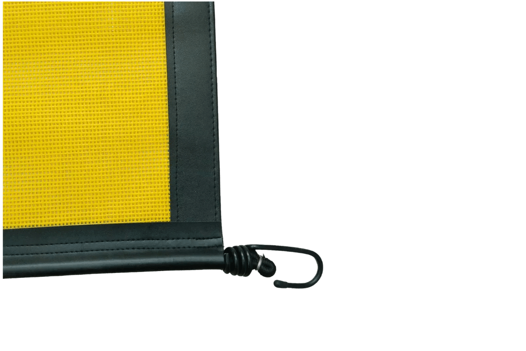 Oversize Load Banner 18" x 84" Mesh w/ Bungees Heavy Duty - Flatbed Equipment Inc