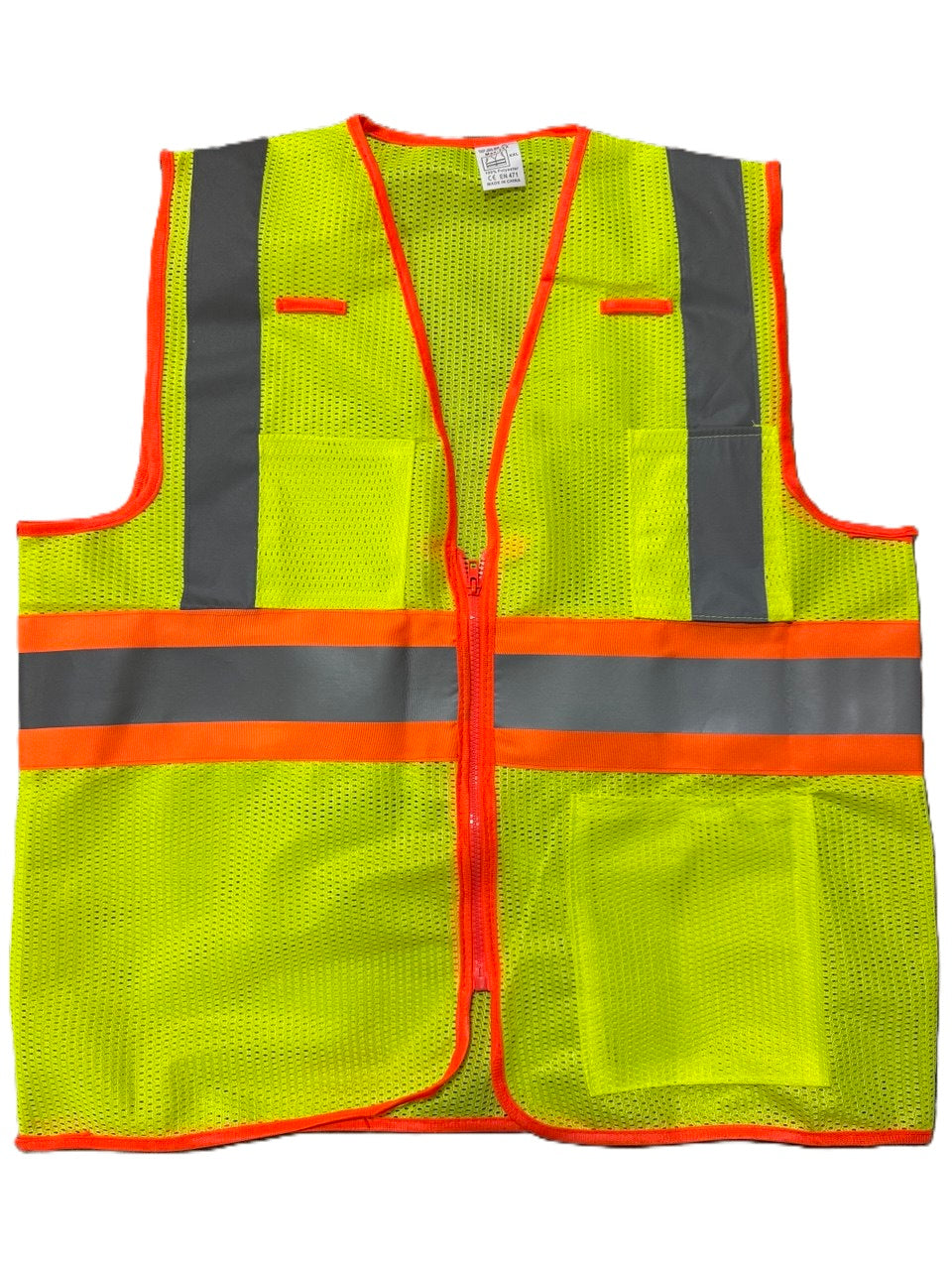 SAFETY VEST  Peach Mesh 120g