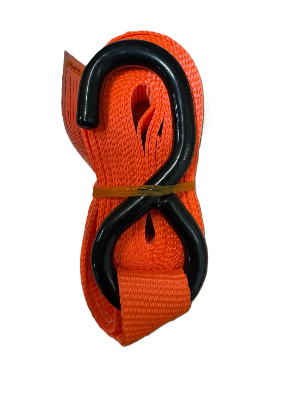 1" x 12' 4 Pieces Pack S Hook Ratchet Straps (Yellow Color)