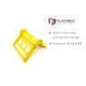 Plastic Corner Protector 4" 3 Hole Heavy Duty - Flatbed Equipment Inc