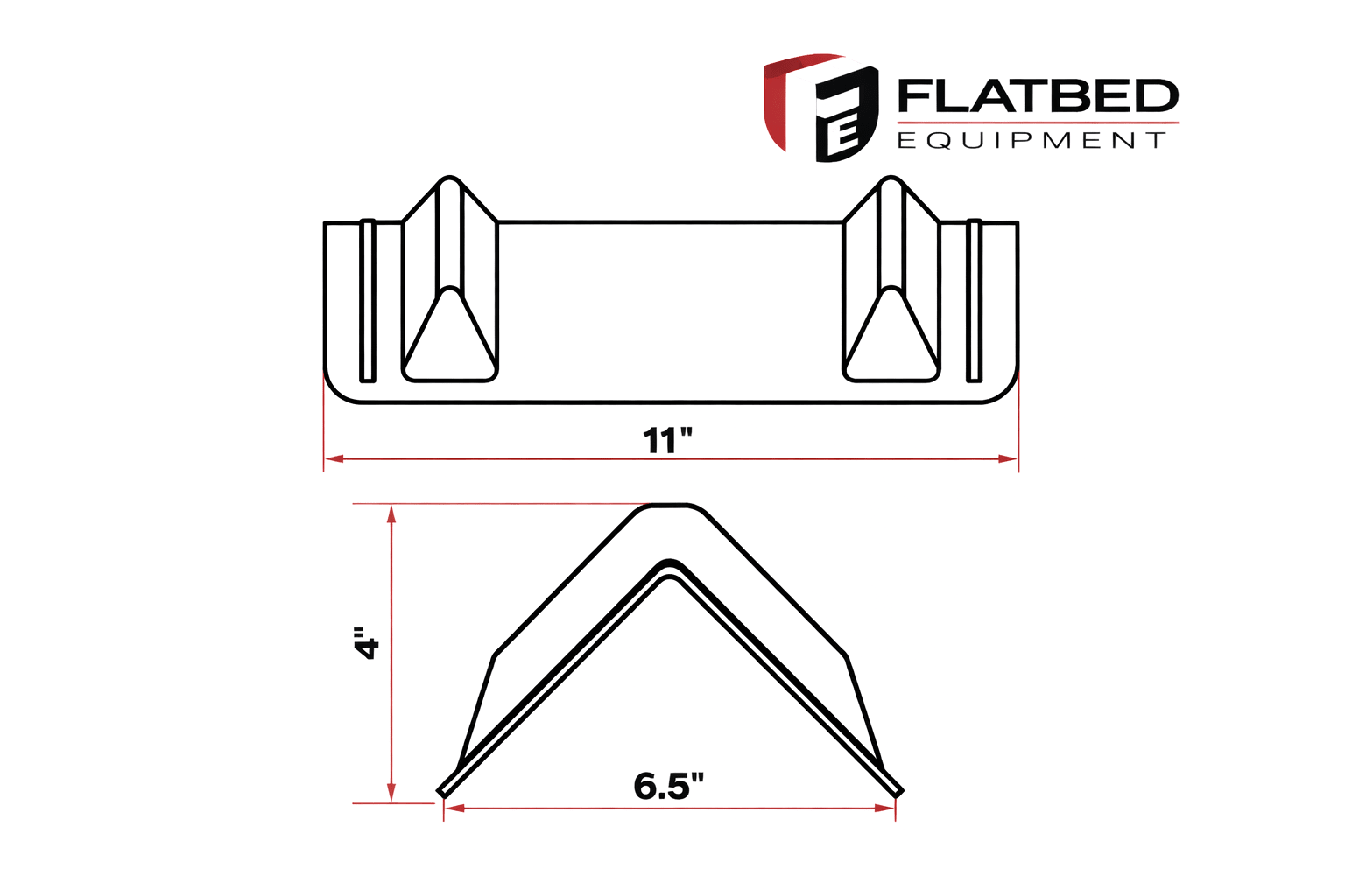 Plastic Corner Protectors 4" 20 Pack Heavy Duty - Flatbed Equipment Inc