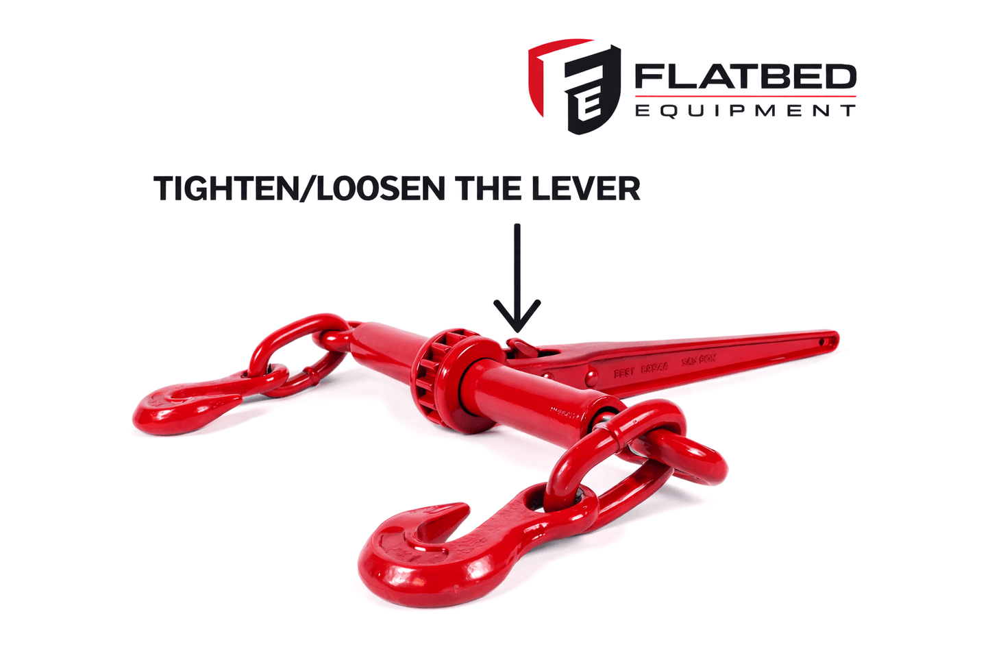 Ratchet Chain Binder 3/8"–1/2" 9200 lbs Heavy Duty - Flatbed Equipment Inc
