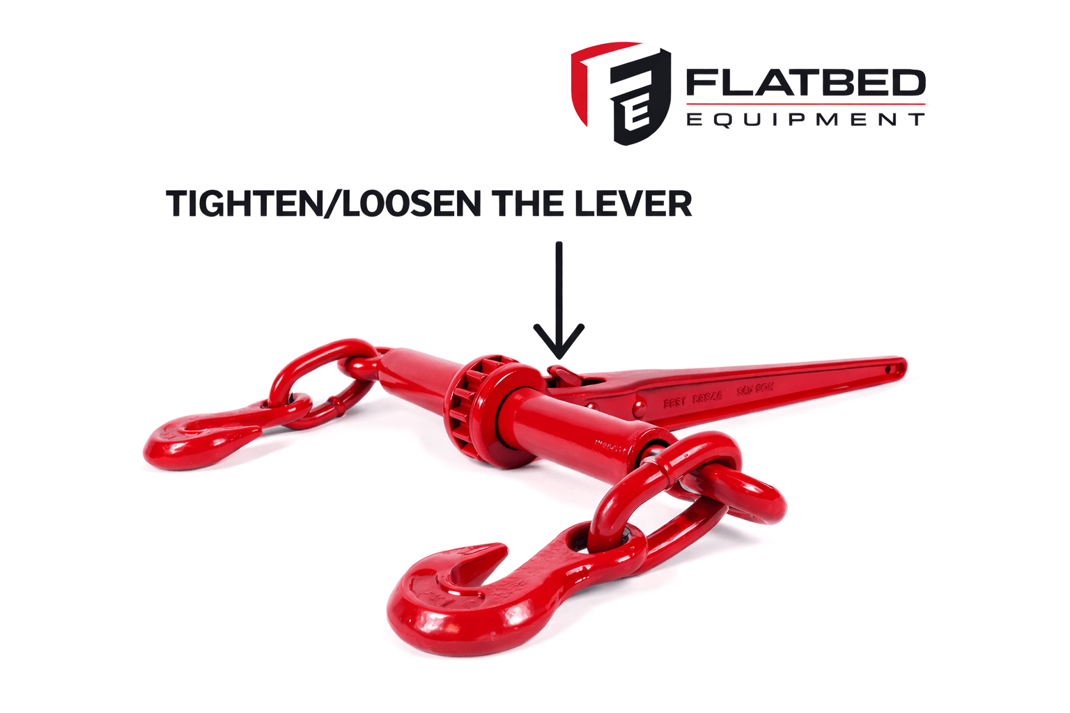 Ratchet Chain Binder 3/8"–1/2" 9200 lbs Heavy Duty - Flatbed Equipment Inc