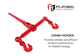 Ratchet Chain Binder 3/8"–1/2" 9200 lbs Heavy Duty - Flatbed Equipment Inc