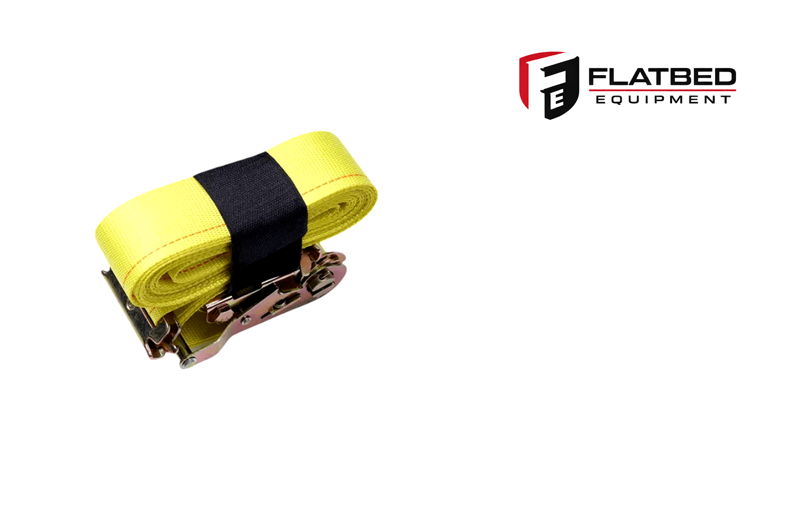 Ratchet Strap 2" x 12' E - Track Heavy Duty - Flatbed Equipment Inc