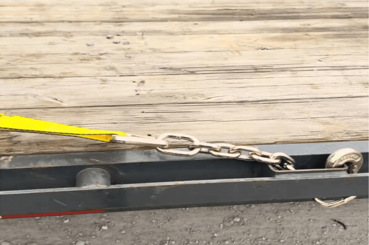 Ratchet Strap 2" x 30' Chain Anchor Heavy Duty - Flatbed Equipment Inc