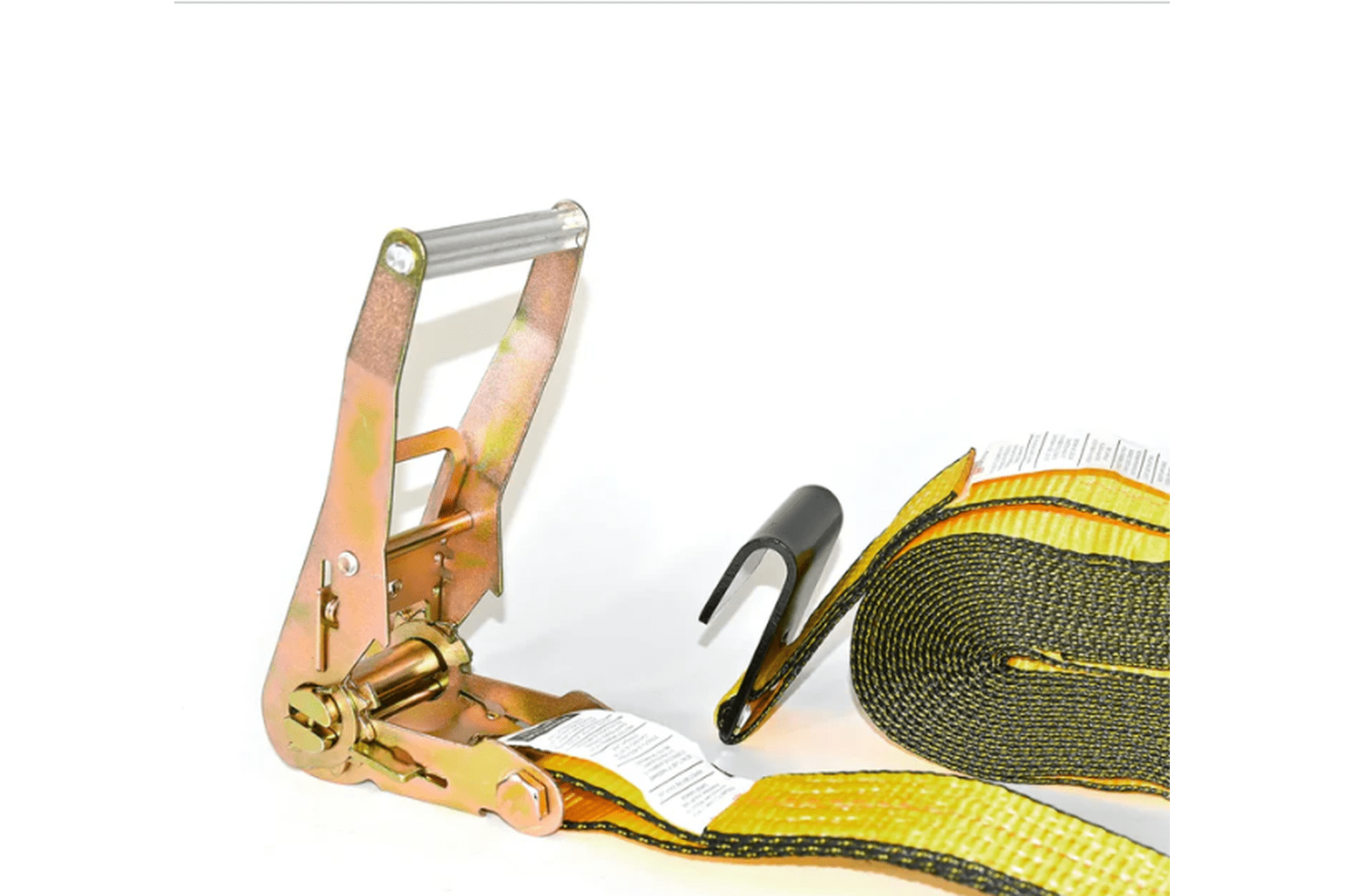 Ratchet Strap 2" x 30' Flat Hook Heavy Duty - Flatbed Equipment Inc
