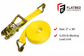 Ratchet Strap 2" x 30' Wire Hook Heavy Duty Flatbed - Flatbed Equipment Inc