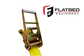 Ratchet Strap 4" x 30' Double J Hook Heavy Duty - Flatbed Equipment Inc