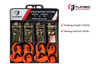 Ratchet Strap Kit 1" x 12' 4 Pack Heavy Duty - Flatbed Equipment Inc