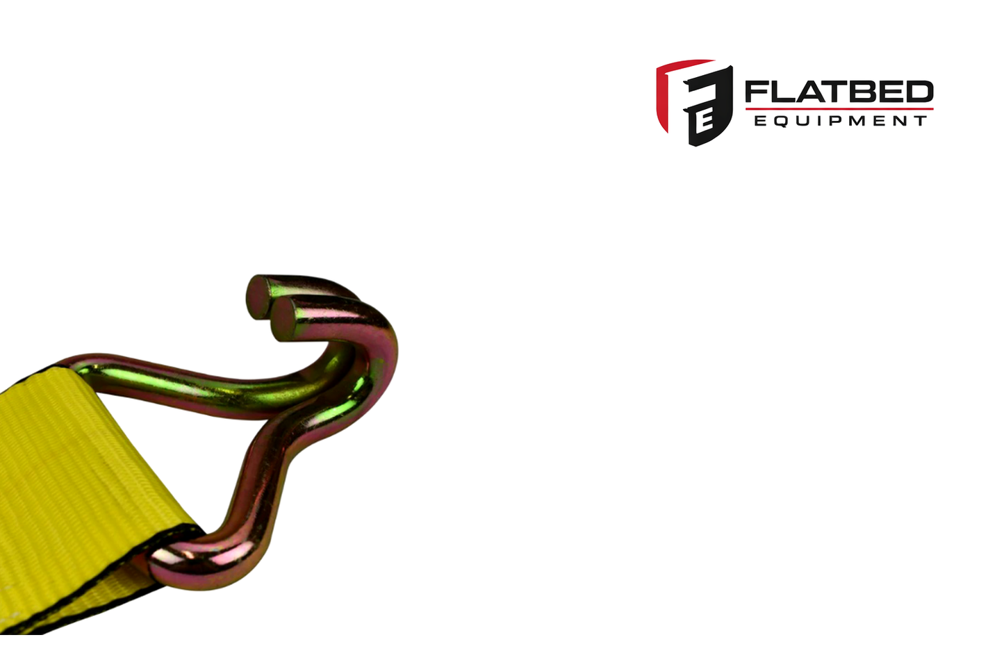 Ratchet Strap 4" x 30' Double J Hook Heavy Duty