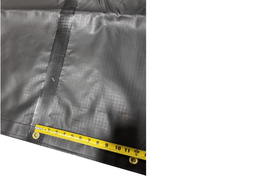 RGN Tarp 20' x 32'+ 12'x8' Drop Heavy Duty Flatbed - Flatbed Equipment Inc