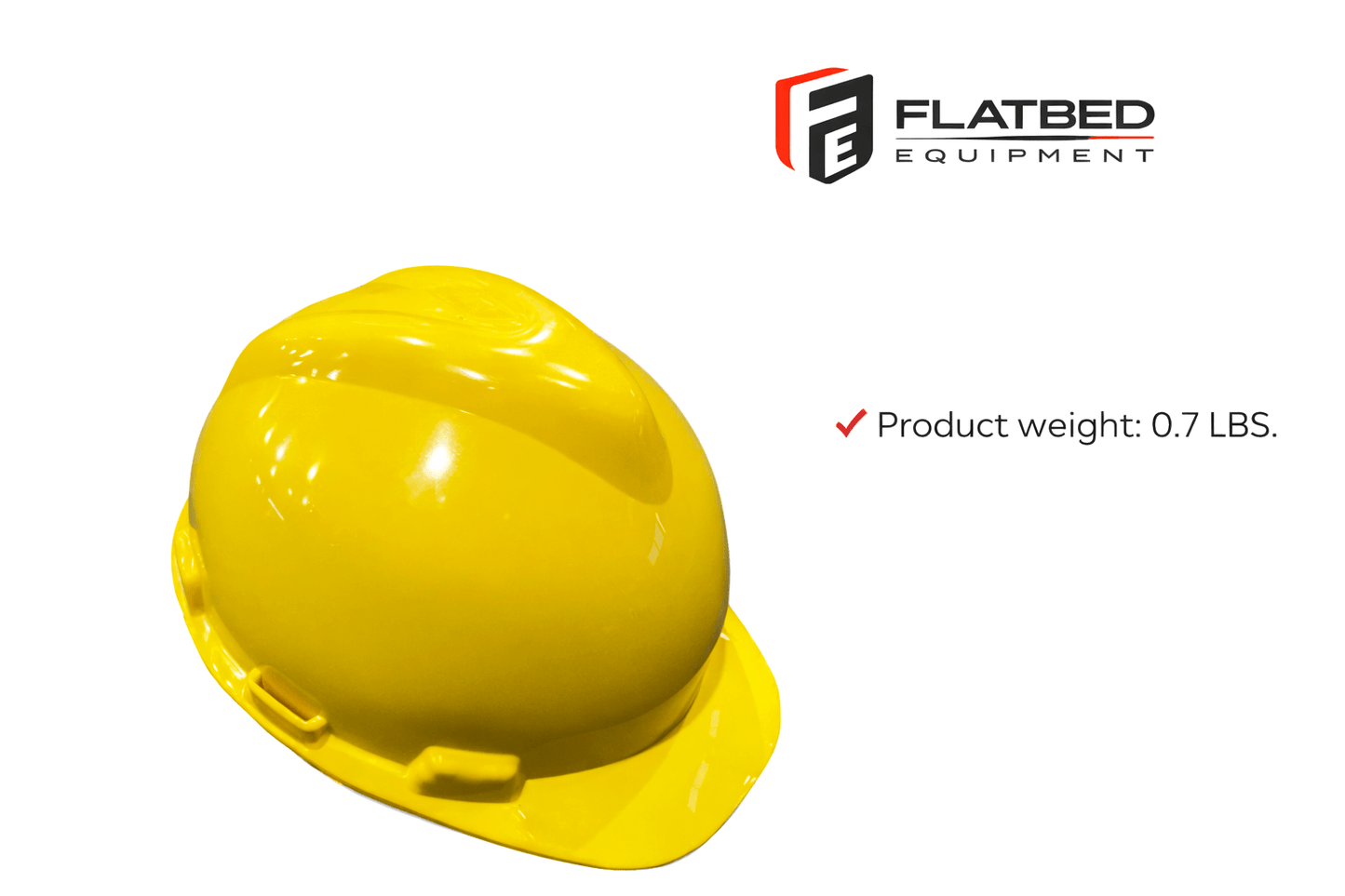 Safety Hard Hat Yellow Heavy Duty - Flatbed Equipment Inc