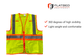 Safety Vest High Visibility DOT Approved - Flatbed Equipment Inc