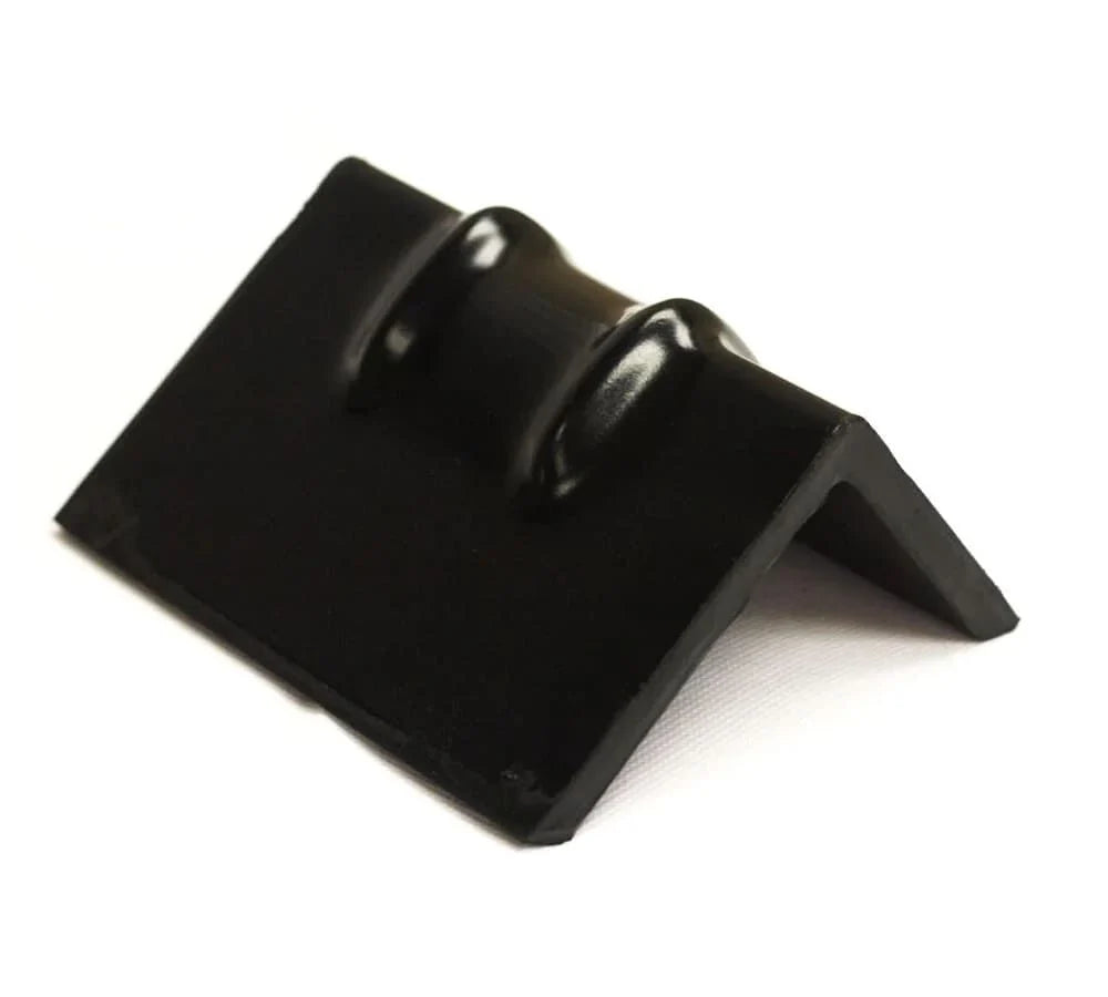 Steel Edge Protector w/ Rubber Cpating on black