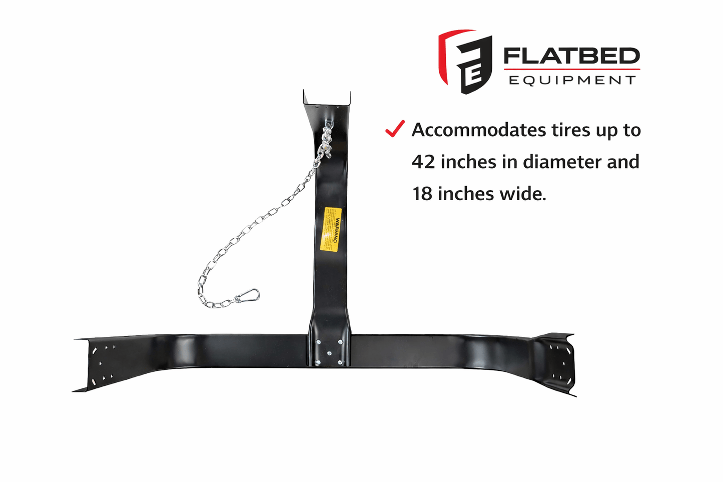 Semi Truck Tire Rack Heavy Duty - Flatbed Equipment Inc