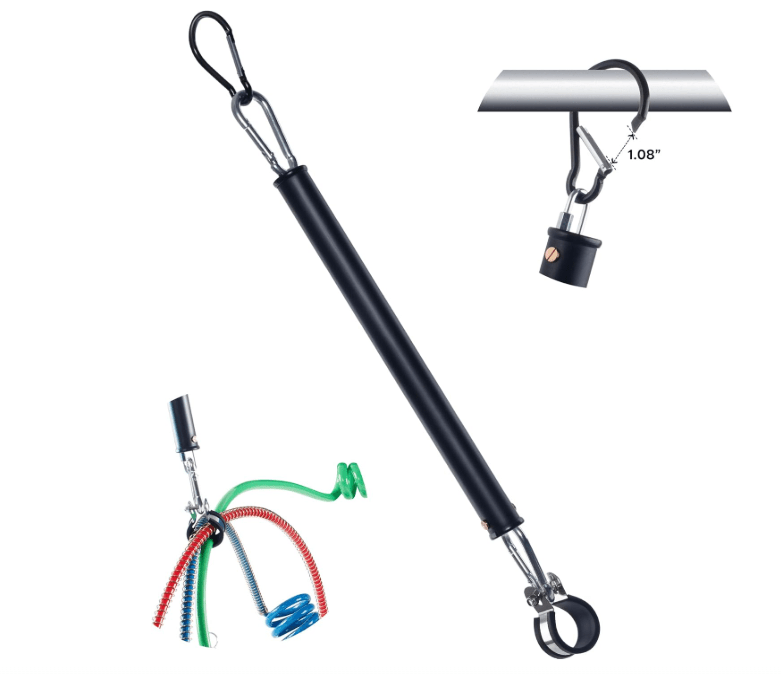 Single Tender Spring Kit with Trailer Hose Holder Heavy Duty - Flatbed Equipment Inc