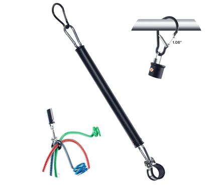 Single Tender Spring Kit with Trailer Hose Holder Heavy Duty - Flatbed Equipment Inc