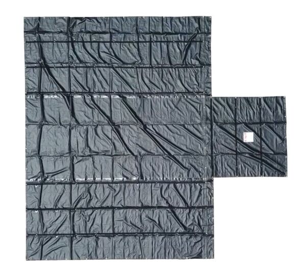 Tarp SUPER-LIGHT 34'x20' RGN (13' drop) FLAP 10'x12'