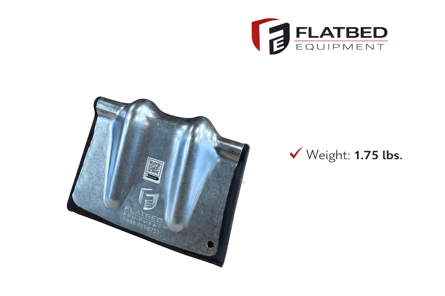 Steel Corner Protector w/ Rubber Heavy Duty - Flatbed Equipment Inc