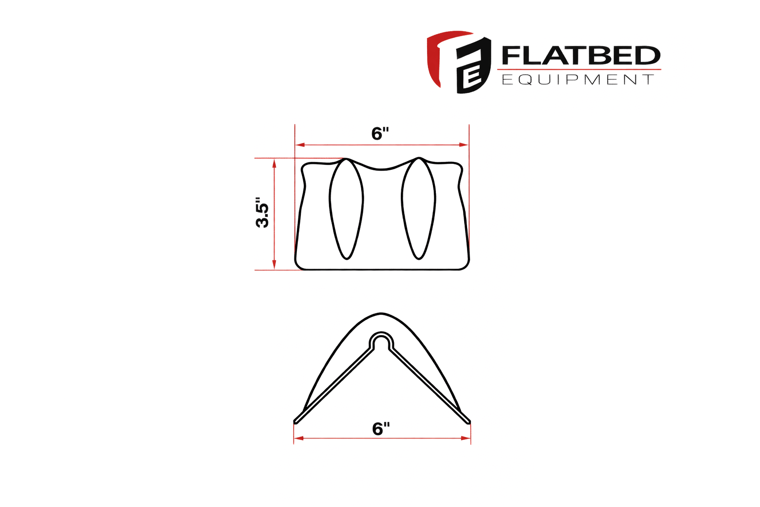 Steel Corner Protector w/ Rubber Heavy Duty - Flatbed Equipment Inc