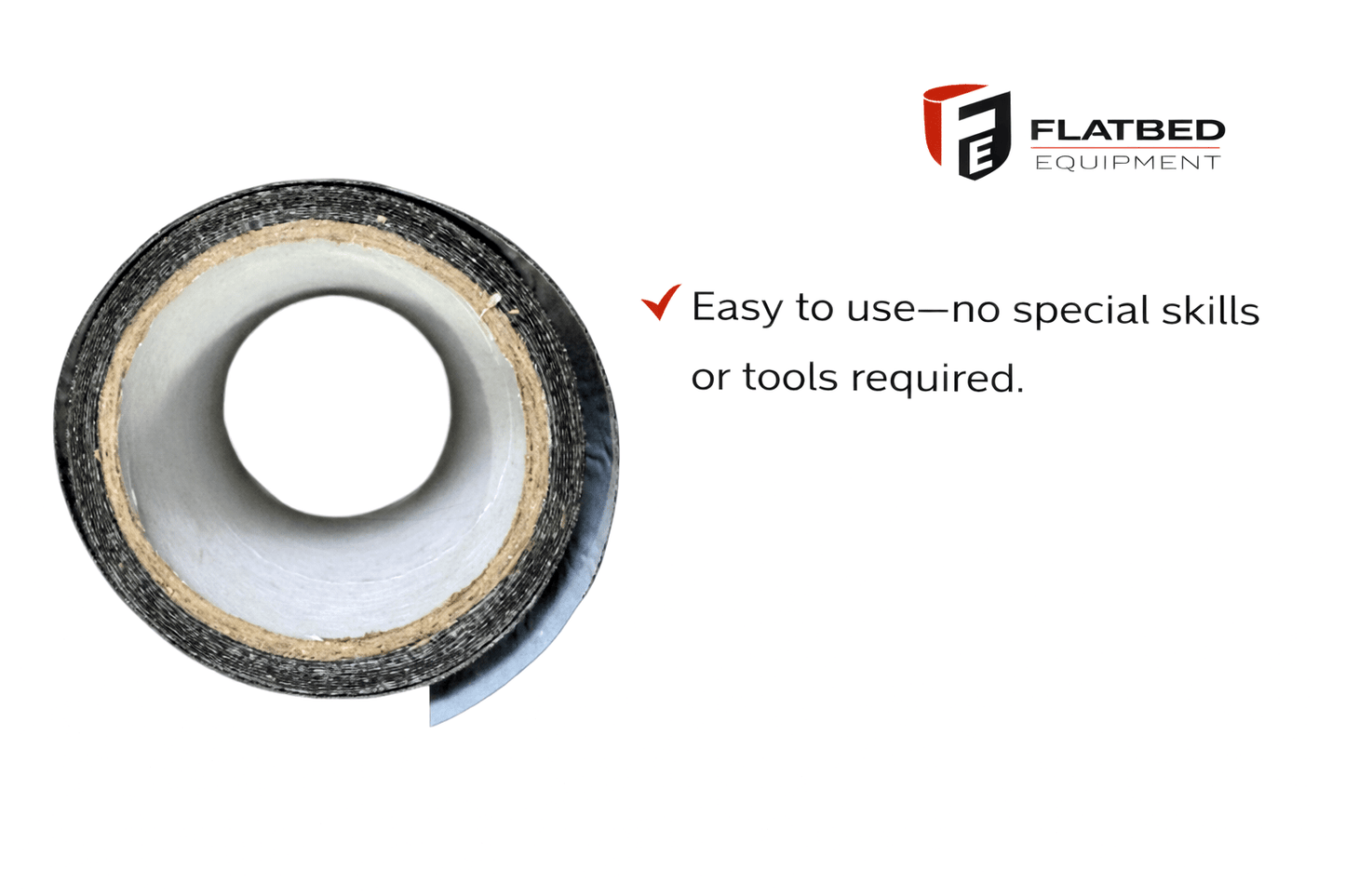 Tarp Repair Tape 6" x 10' Heavy Duty - Flatbed Equipment Inc