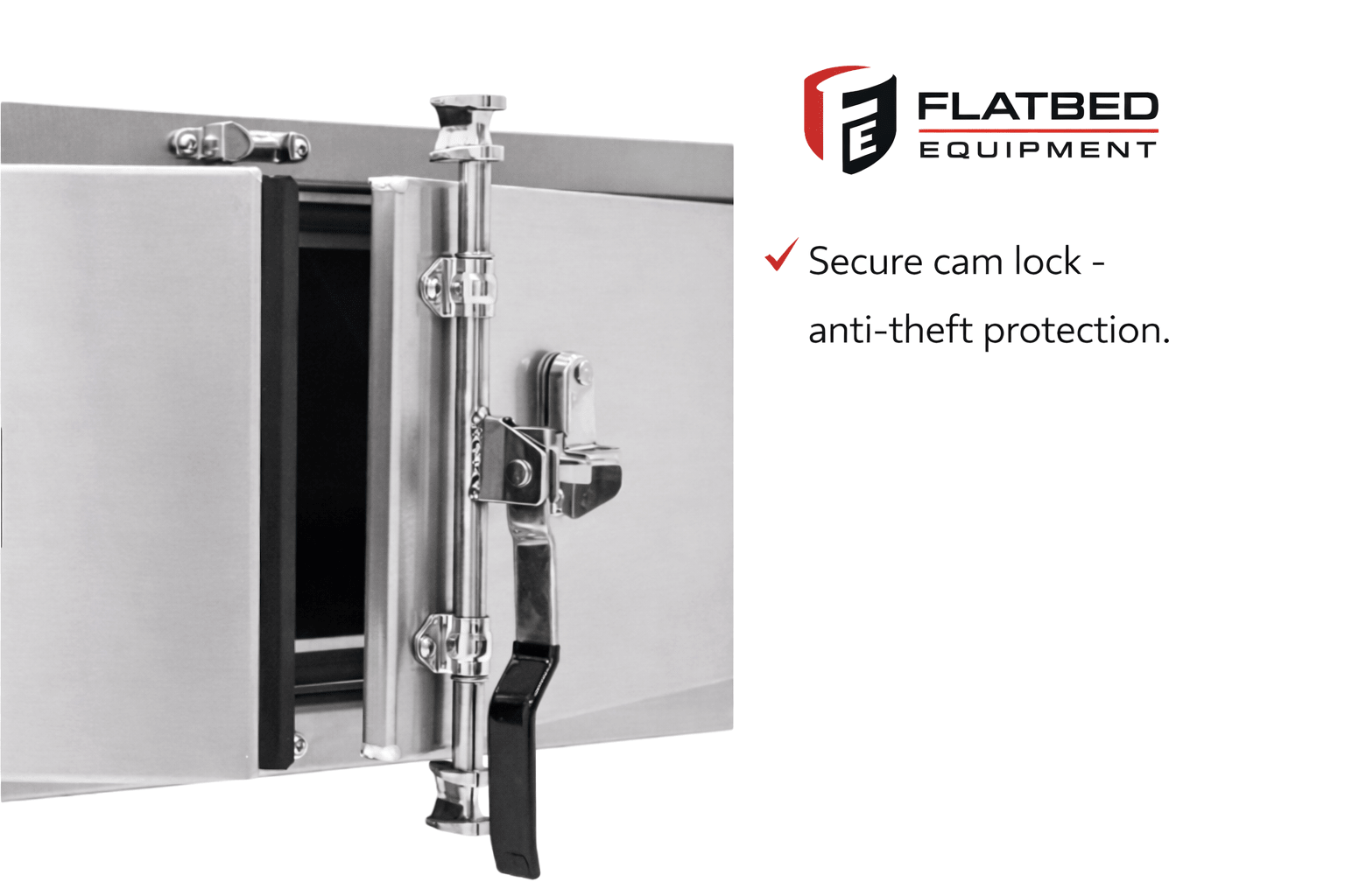 Toolbox 18" x 18" x 60" Aluminum Heavy Duty - Flatbed Equipment Inc