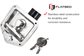 Toolbox Lock Stainless Steel T - Lock Heavy Duty - Flatbed Equipment Inc