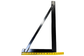 Toolbox Mounting Brackets 14" x 24" Black 6mm - Flatbed Equipment Inc