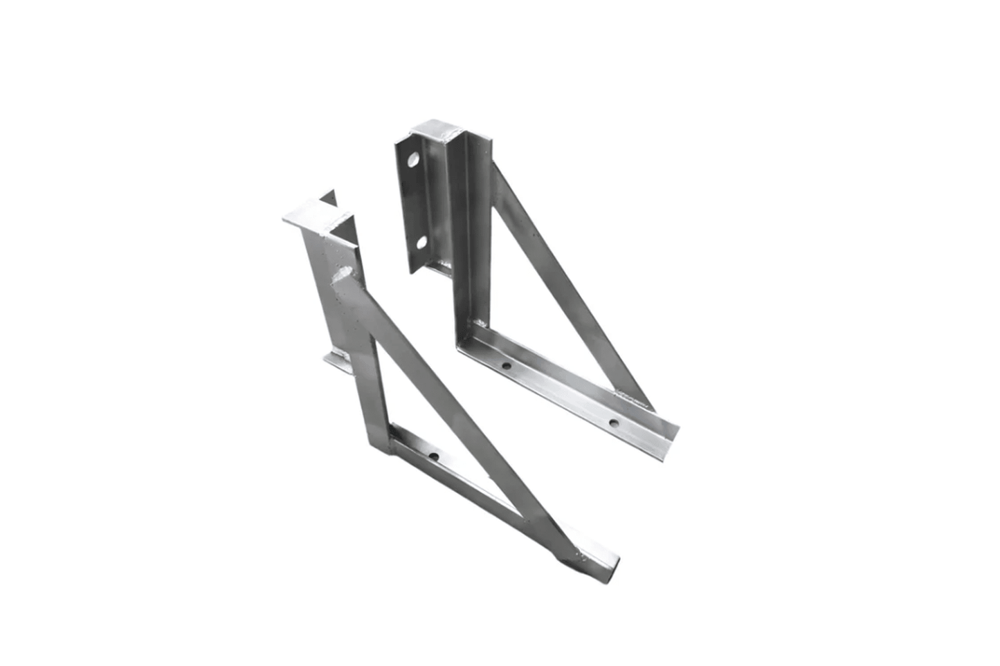 Toolbox Mounting Brackets 22" x 34" Steel Heavy Duty 2pc/pair - Flatbed Equipment Inc