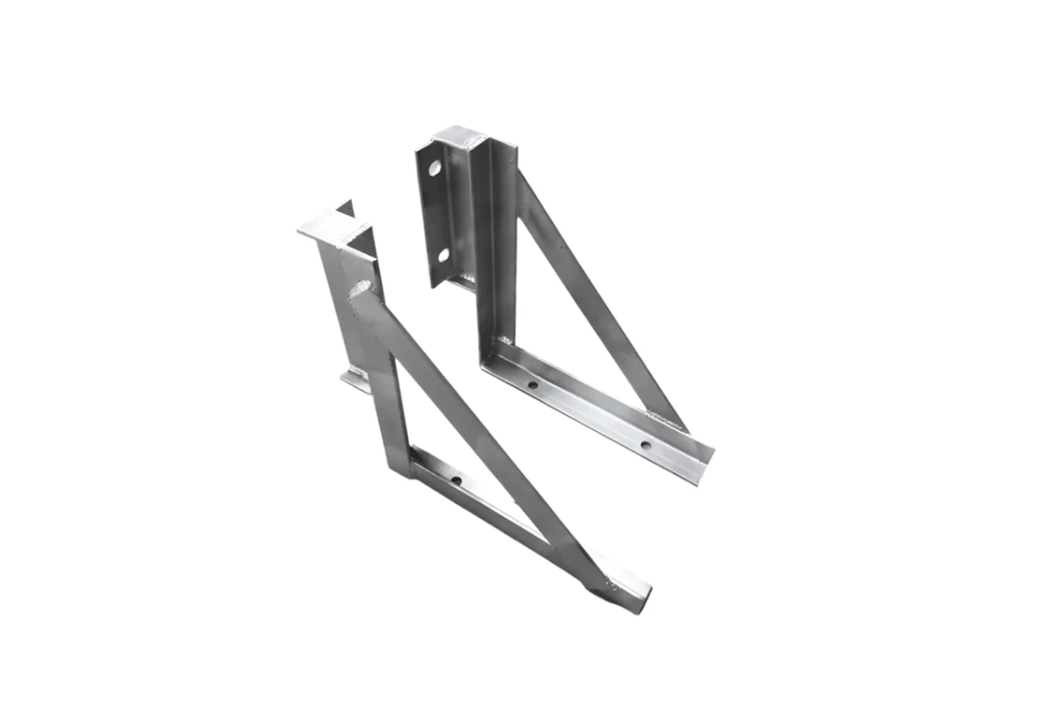 Toolbox Mounting Brackets 22" x 34" Steel Heavy Duty 2pc/pair - Flatbed Equipment Inc