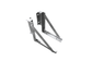 Toolbox Mounting Brackets 22" x 34" Steel Heavy Duty 2pc/pair - Flatbed Equipment Inc