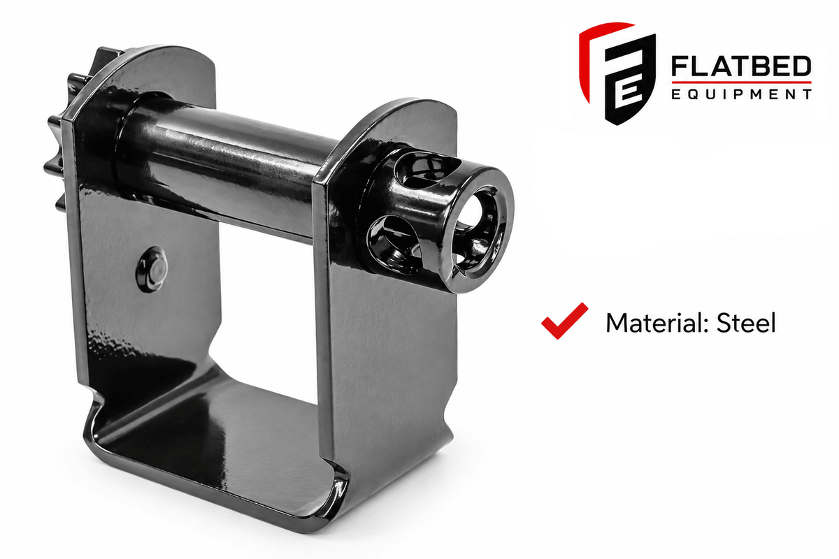 Trailer Winch - Standard Sliding C Track - Flatbed Equipment Inc