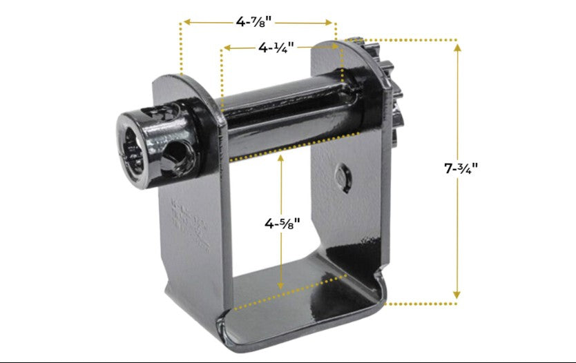 Trailer Winch - Standard Sliding C Track