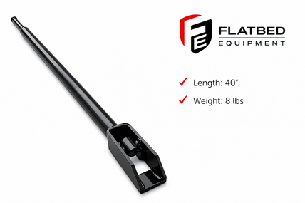 Winch Bar 40" Reinforced Heavy Duty Flatbed - Flatbed Equipment Inc