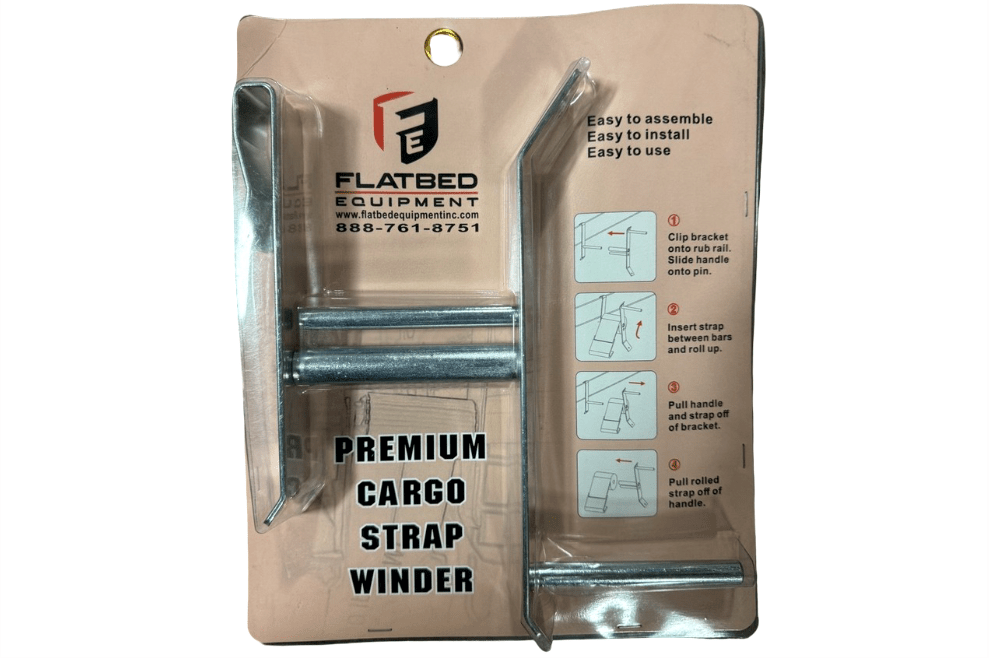 Winch Strap Winder Zinc Heavy Duty - Flatbed Equipment Inc