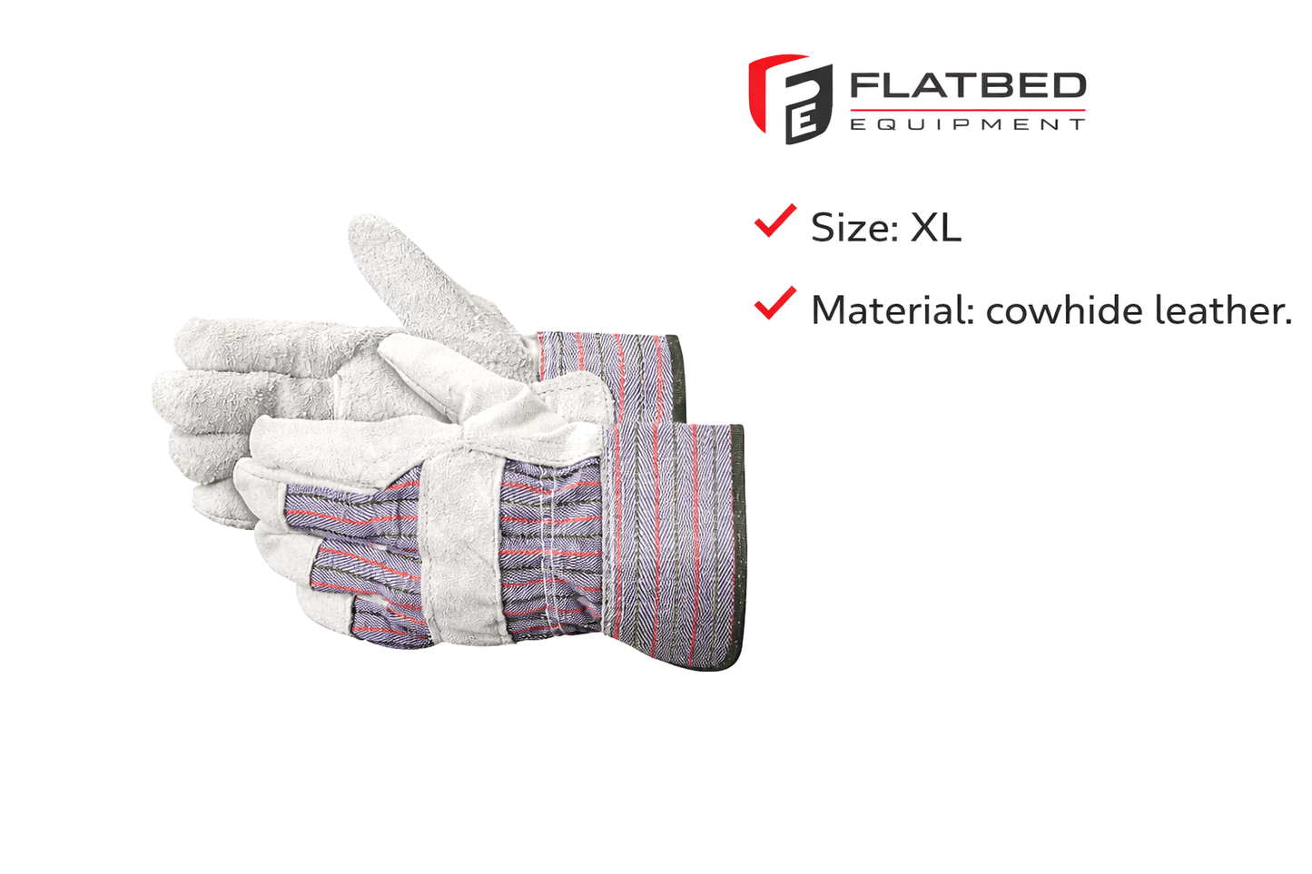 Working Gloves Industrial Heavy Duty - Flatbed Equipment Inc