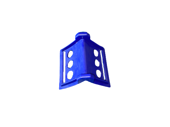 Plastic Corner Protectors (Blue, 4’’) - photo