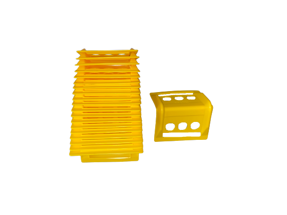 Plastic Corner Protectors (Yellow, 4’’ 20-pack) - photo