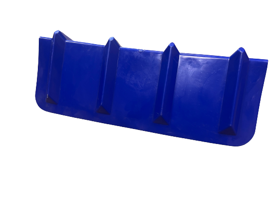 Blue Corner Protector V Shaped Edge Guard 8" x 8" x 24" Inches